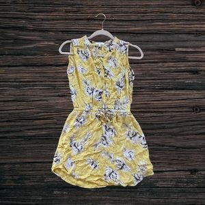 Summer Sleeveless V-Neck Self Tie Waist Dress